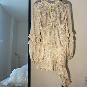 White Alexis Evening Dress